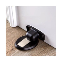 Дверной ограничитель магнитный, скрытой установки, Brante чёрный 606784