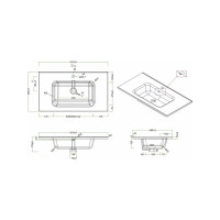 Керамическая раковина BelBagno BB800ETL