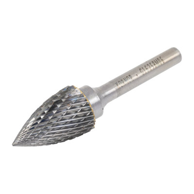 Борфреза гиперболическая с точечным торцом (тип G; 16х25 мм; хвостовик 6 мм) KORNOR 372162506