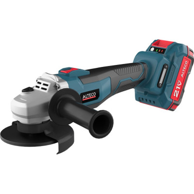 Бесщёточная аккумуляторная угловая шлифмашина ALTECO CAGB 18-125 Li BL 39274