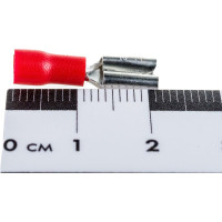 Изолированная клемма "мама" Nord-Yada 6.3мм 0.5-1.5кв.мм (красная) (РПи-м 1.5-(6.3) 905342