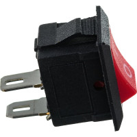 Клавиша Nord-Yada 250V 3А Micro красная (2контакта) ON-OFF (2шт в упаковке) 905464