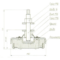Виброопора ОВ-31 ТЕХНОРЕАЛ МН301000529