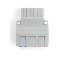 Строительно-монтажная клемма STEKKER для подключения фазных проводников, 3 контактные группы, (1 ввод,2вывода на полюс) LD222-427 39499