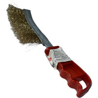 Ручная щетка SAMGRUPP с пластиковой ручкой, по металлу SAMC-094020001