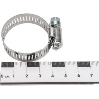Червячный хомут CNIC 24-36/12.7 мм, W2 нержавеющая сталь, с оцинк. винтом SAE J1670 05B2436 52555