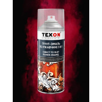 Грунт-эмаль по ржавчине Texon (RAL 3020 красная; аэрозоль; 520 мл) ТХ185054