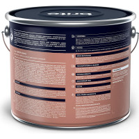Краска BRITE CERAMIC для кухонь и ванных комнат, акриловая интерьерная, база А, ведро 9 л О04597