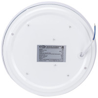 Светодиодный декоративный светильник IONICH Венера серия 2218, 12 Вт 850 Лм 230 В 6500 К 215 мм IP20 1689