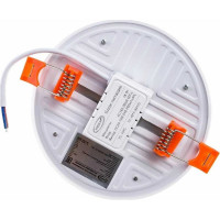 Светодиодный безрамочный встраиваемый светильник IONICH круглый 24Вт 1900Лм 230В IP20 1593