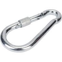 Пожарный карабин с фиксатором КРЕП-КОМП DIN 5299 D, м12 кпф12мф