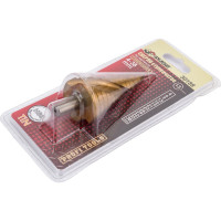 Сверло ступенчатое спиральное по металлу (4-38 мм; 13 ступеней; TiN) SKRAB 30188