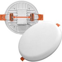 Светодиодный безрамочный встраиваемый светильник IONICH круглый 9Вт 720Лм 230В 4000K 100мм IP20 1586