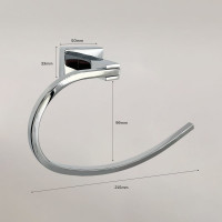 Полотенцедержатель-кольцо Bath Plus BRUKLIN BR-86011