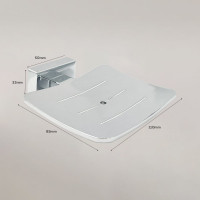 Мыльница Bath Plus BRUKLIN металл BR-86008A