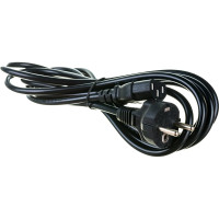 Кабель питания ExeGate Power PC-3P Евровилка Schuko- С13 VDE-250V-3х0.75-CU 10A черный 3м 280650