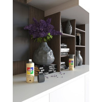 Краска аэрозольная полуматовая CORALINO SATIN RAL7016 серый антрацит 520 мл CS7016