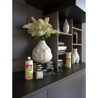 Краска аэрозольная полуматовая  CORALINO SATIN RAL7035 светло-серый CS7035