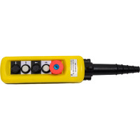 Кабельный пульт 4 кнопки, 1-ступенчатая, авар.стоп, ключ, XAC-A A4813K