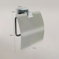 Бумагодержатель с крышкой Bath Plus BRUKLIN BR-86010A