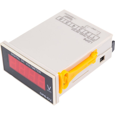 Цифровой вольтметр постоянного тока RUICHI DP-6 2. 20. 200. 600V DC 66071