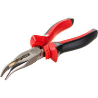 Плоскогубцы TLX 160 мм комбин. с декор. ручками удл. отогнут. губки JS21004-6 66369