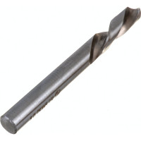 Сверло по металлу короткое левое с вышлифованным профилем (8.0x37x79 мм; ц/х; Р6АМ5) CNIC 59363