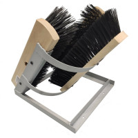 Приспособление для чистки обуви Петромаш с 3-мя щётками 61679