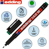 Перманентный маркер для проекторных пленок EDDING круглый наконечник, 1.0 мм, зеленый E-142#4 1183505