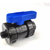 Кран ПНД Boutte 25 - 1/2" НР х 3/4" ВР 9273941