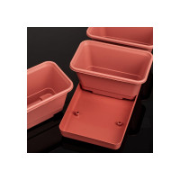 Набор горшков с поддоном Darel Plastic 5 0460 МИНИ САД 5 шт., 53 см, терракотовый 042977