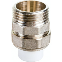 Комбинированная муфта РВК разъемная, раструбная ПП D20-1 НР 020580