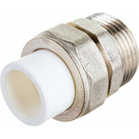 Комбинированная муфта РВК разъемная, раструбная ПП D20-1 НР 020580