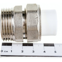 Комбинированная муфта РВК разъемная, раструбная ПП D20-1 НР 020580