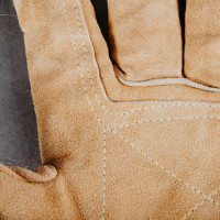 Комбинированные кожаные перчатки с усилением ладони Jeta Safety размер XL/10 JSL-501-10/XL