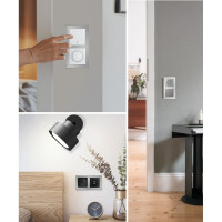 Горизонтальная 2-местная рамка STEKKER серия Катрин, стеклянная, GFR00-7002-03, серебро 39532