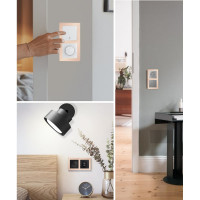 Горизонтальная 2-местная рамка STEKKER серия Катрин, стеклянная, GFR00-7002-06, графит 39540