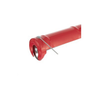 Пистолет для выдавливания силикона INTERTOOL 225мм, с обрезиненной рукояткой HT-0023