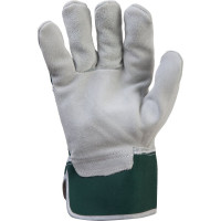 Комбинированные кожаные перчатки Jeta Safety, краги, хлопок/спилок А, размер 10/XL JSL-201-10/XL