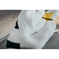 Комбинированные кожаные перчатки Jeta Safety, краги, хлопок/спилок А, размер 10/XL JSL-201-10/XL