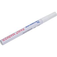 Маркер-краска Jetservice slim 1,5-3 мм, белый JSPM-05-01