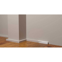 Молдинг стеновой ударопрочный влагостойкий под покраску Decor-Dizayn 20x20x2000 мм DD622