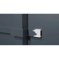 Молдинг стеновой ударопрочный влагостойкий под покраску Decor-Dizayn 40x15x2000мм DD618