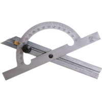 Угломер-транспортир с нониусом CNIC d 100, линейка L150 2805-012 32328