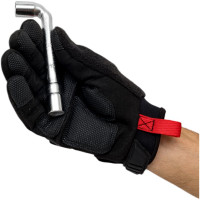 Торцевой ключ CNIC коленчатый 12x12мм L-образный хром 9313