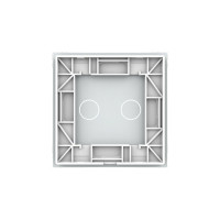 Панель для сенсорного выключателя LIVOLO 2 клавиши, цвет белый, стекло BB-C7-C2-11