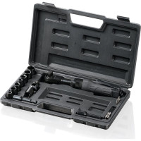 Пневматическая трещотка с набором головок 1/2" KraftWell в кейсе KRW12RW-T