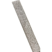 Алмазный надфиль CNIC плоский L160x4 тупоносый с обрезиненной ручкой 48485