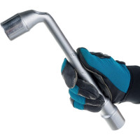 Набор ключей CNIC торцевых коленчатых 2-х сторонних из 12-ти шт. 8-27мм хром, в сумке 35154