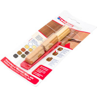 Восковой набор для ремонта мебели Edding (3 оттенка; бук-клен; блистер) E-8901#3-B#611